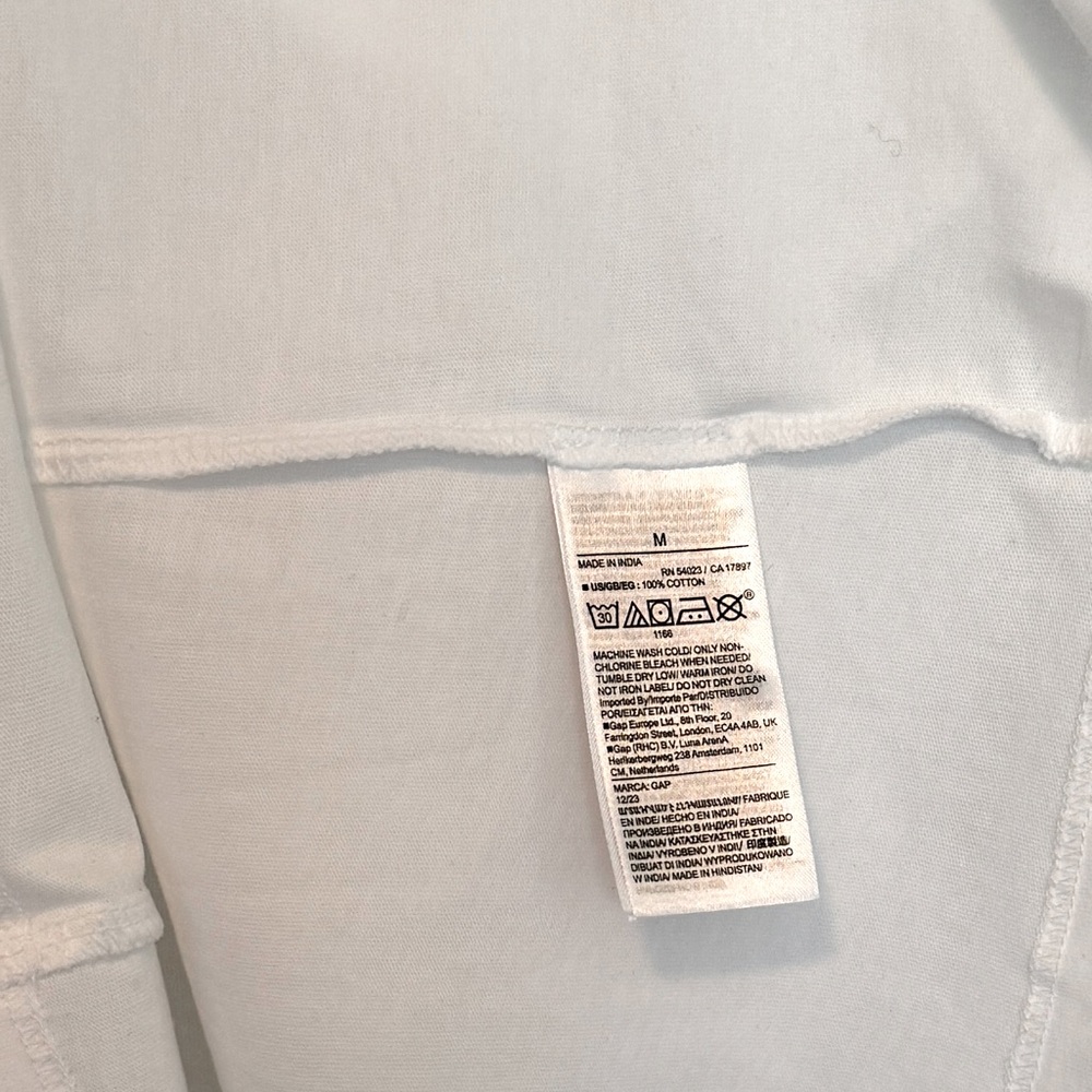 Gap White Organic Cotton T Shirt - Picture 5 of 6